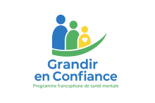 Logo Grandir en confiance – programme francophone de santé mentale des enfants et adolescents